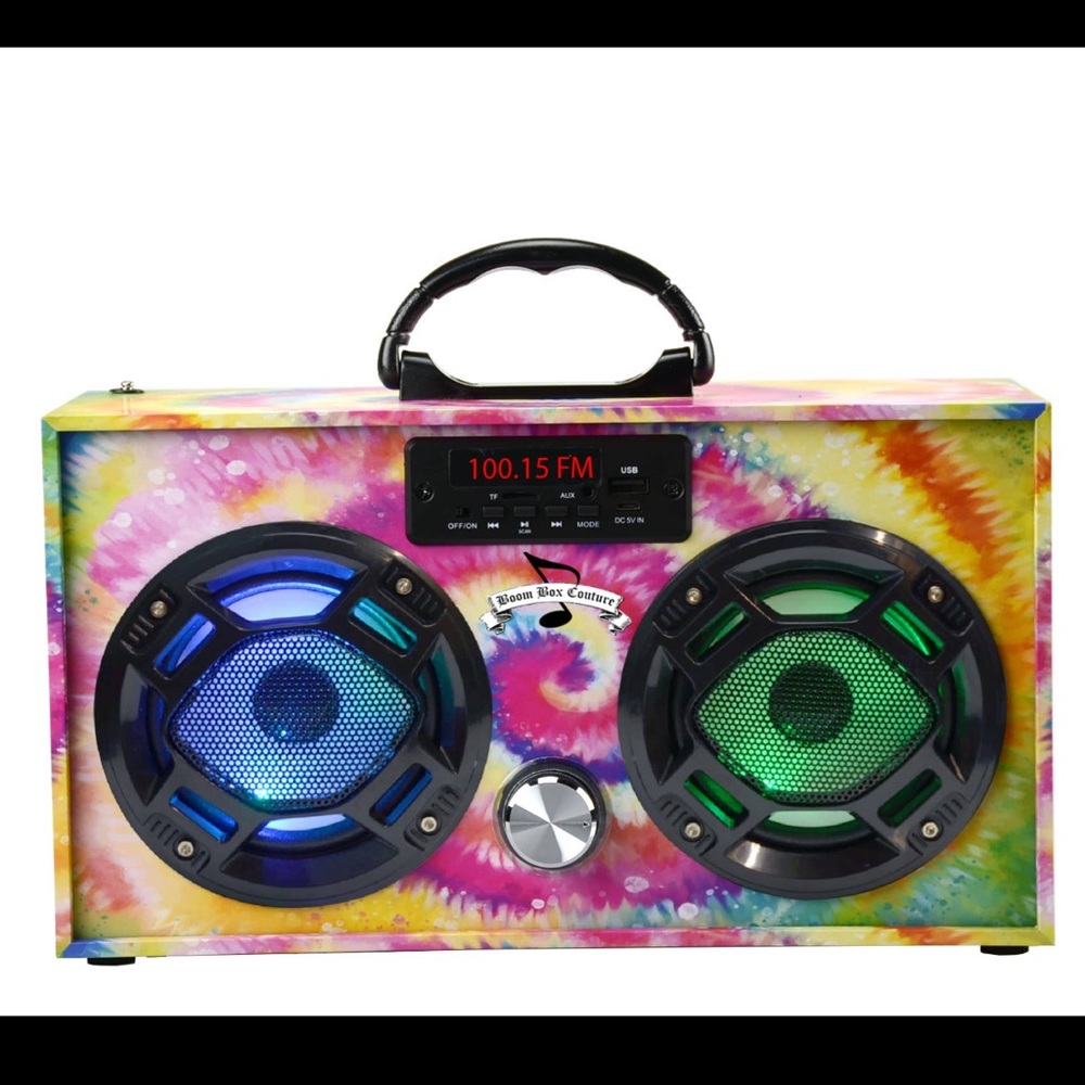Tye Dye Boombox